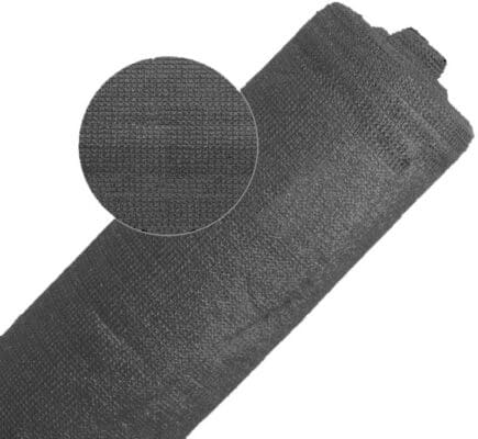 Grijs bouwheknet windbreekgaasnet op rol 180cm x 50m