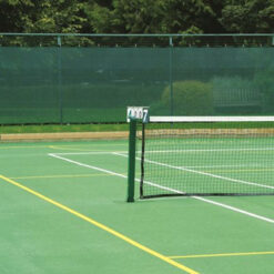Groen bouwheknet tennisdoek windbreekgaasnet 2x12m | Afdekproducten.nl