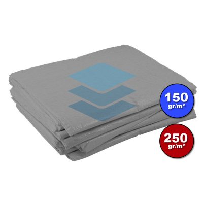 Grijs afdekzeil | Afdekproducten.nl
