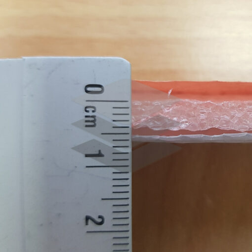 Isolatie dekzeil 6x8m zilver/oranje 250gr/m² - Afbeelding 4