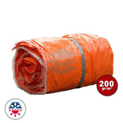 Isolatie afdekzeil oranje 200gr/m²
