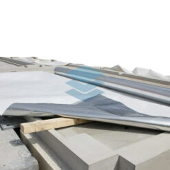 Isolatiedoek 3x15m 155gr reflecterend - voorbeeld