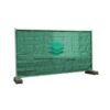 Groen winddoorlatend bouwhekdoek 176x341cm 150gr