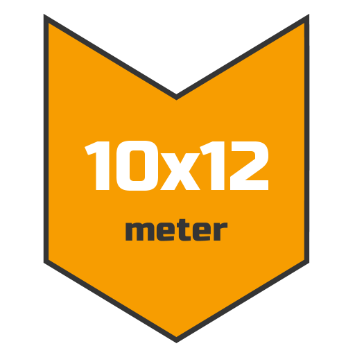 10x12m afdekzeil | Afdekproducten.nl