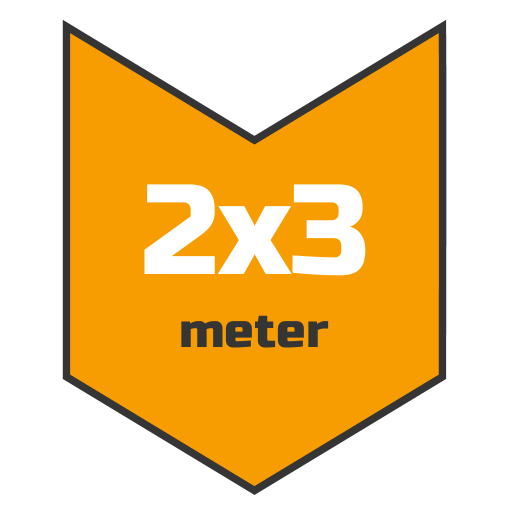 2x3m afdekzeil | Afdekproducten.nl