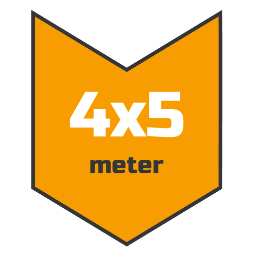 4x5m afdekzeil | Afdekproducten.nl
