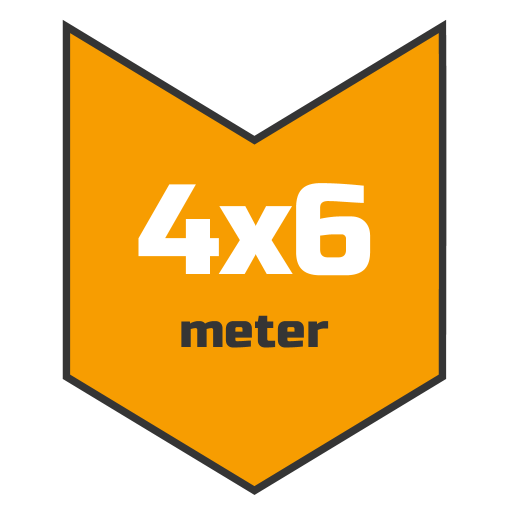 4x6m afdekzeil | Afdekproducten.nl