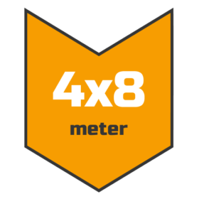 4x8m afdekzeil | Afdekproducten.nl
