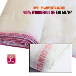 Steigernetten 130gr NVO met 90% windreductie