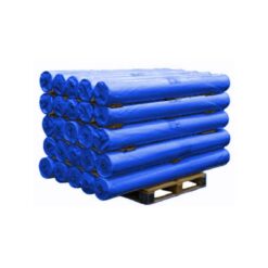 Blauw afdekzeil op rol 2x100m 250gr/m²