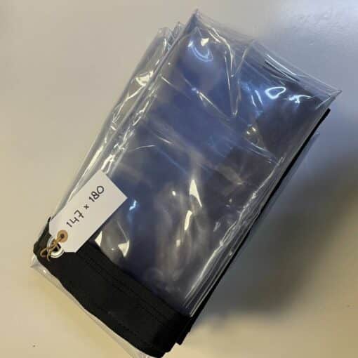 Transparant PVC zeil op maat gemaakt - Afbeelding 5