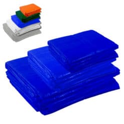 Blauw afdekzeil 250gr | Afdekproducten.nl