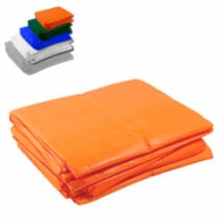 Oranje afdekzeil 3x4m 100gr/m²