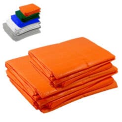Oranje afdekzeil 150gr | Afdekproducten.nl