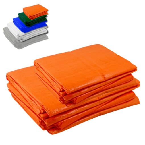 Oranje afdekzeil 150gr | Afdekproducten.nl