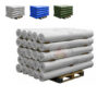 Wit afdekzeil op rol 2x100m 200gr NVO Brandvertragend
