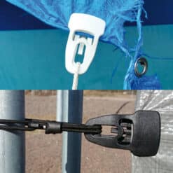Bevestigingsclip Holdon zeilclip XL voorbeeld