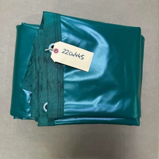 Groen 600gr PVC zeil 220x445cm