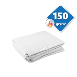 Brandvertragende afdekzeilen 150gr/m² NVO