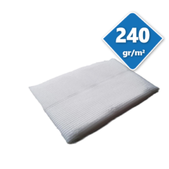 Afdekzeilen 240gr/m² Gewapend