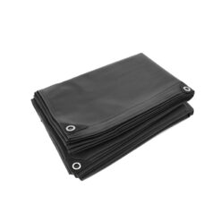 Grijs PVC afdekzeil 400gr/m² waterdicht en UV-bestendig