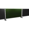 Bouwhekzeilen, bouwhekdoek, bouwhekzeil, 1.76x3.41m, kleur groen