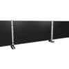 Bouwhekzeilen, bouwhekdoek, bouwhekzeil, 1.76x3.41m, kleur zwart