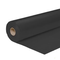 Zwarte afdekfolie rol 6m x 10m