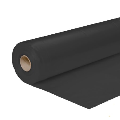 Zwarte afdekfolie rol 6m x 10m