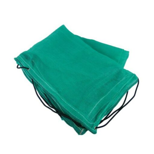 Groen fijnmazig aanhangwagennet 140x250cm incl. elast. koord